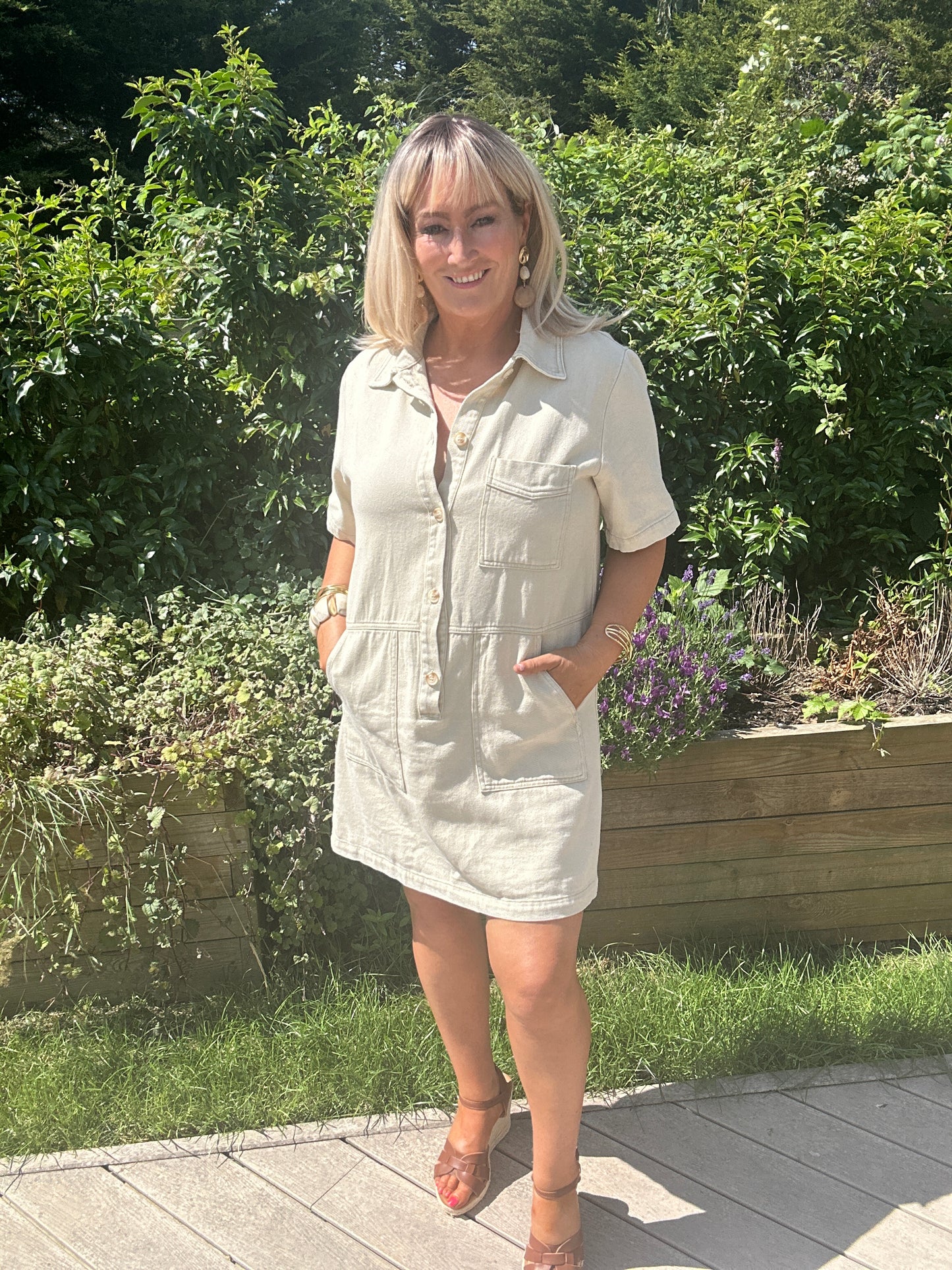 June Denim Dress