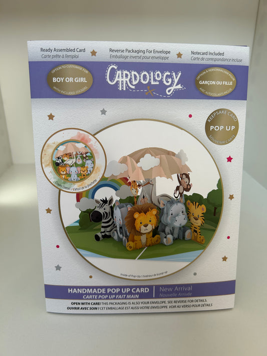 New Arrival Pop-up Card