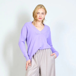 Nina Lavender Knit