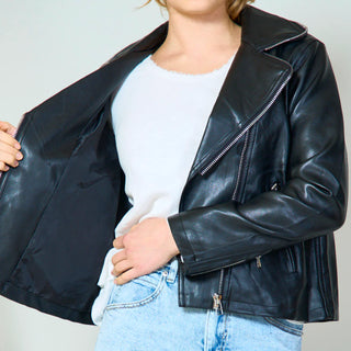 Byrony Faux Leather Jacket
