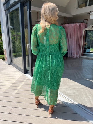 Marion Green Dress
