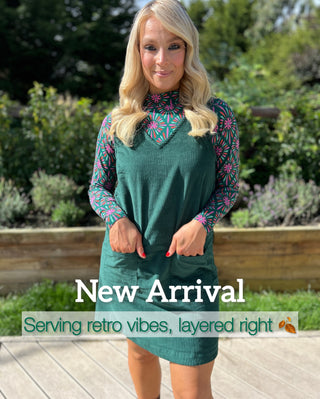 Kacy Cord Tunic Dress