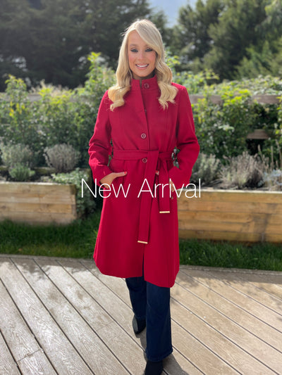 Amanda Coat Red