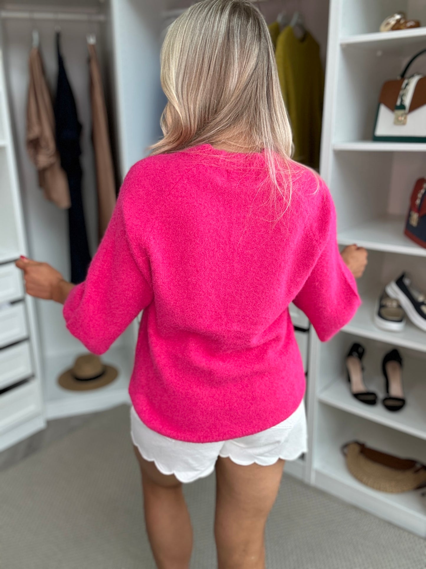 Renee Knit Fuschia - Image 3