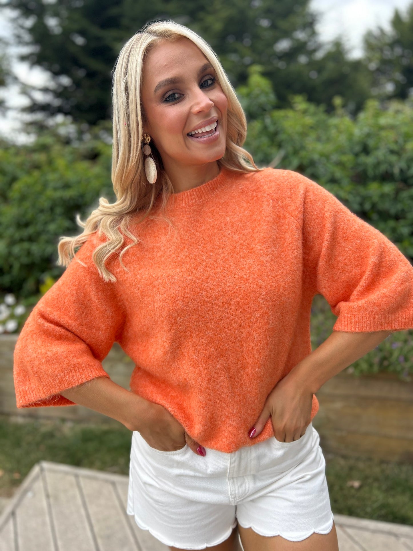 Renee Knit Orange - Image unknown
