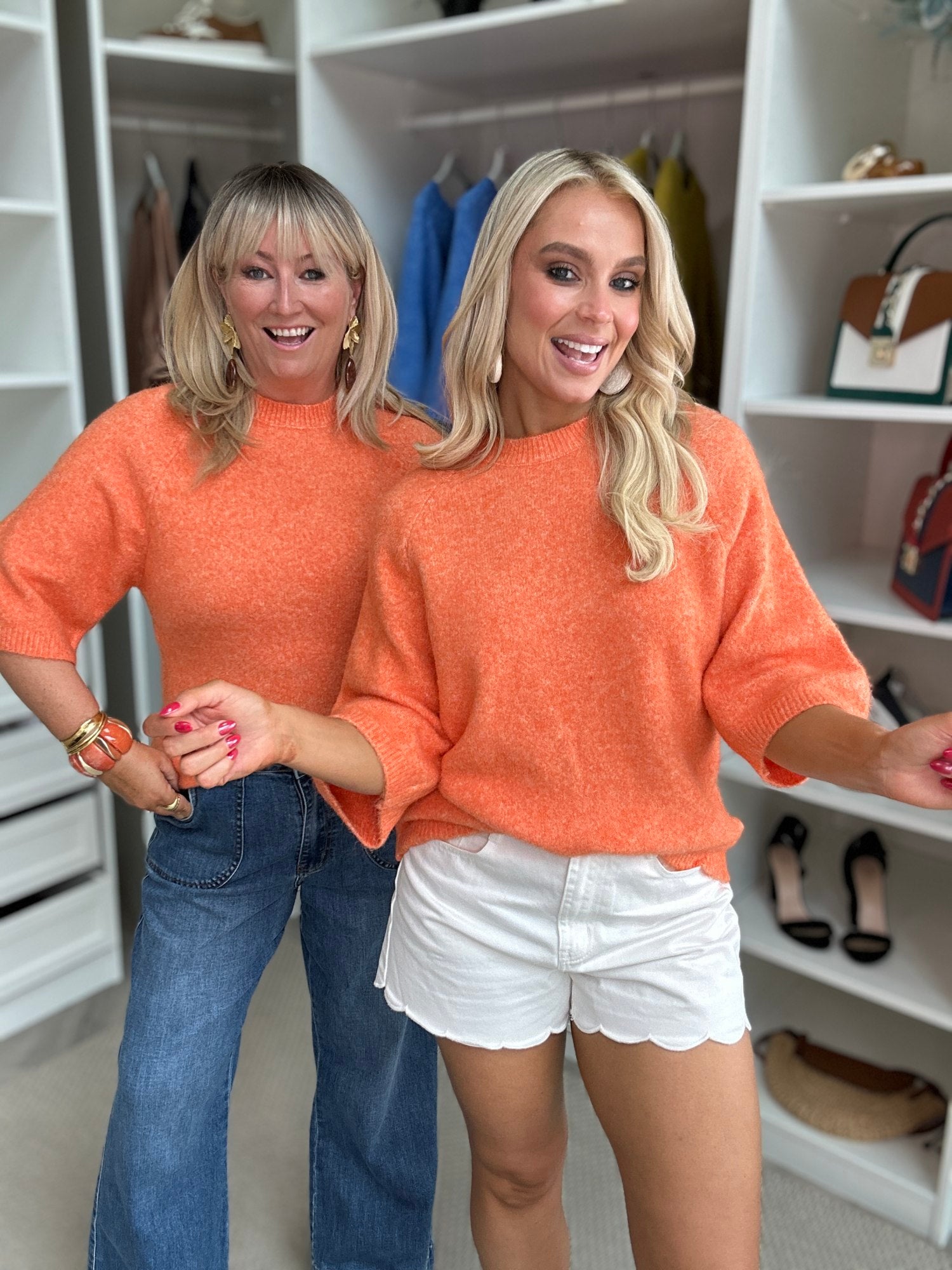 Renee Knit Orange - Image 6