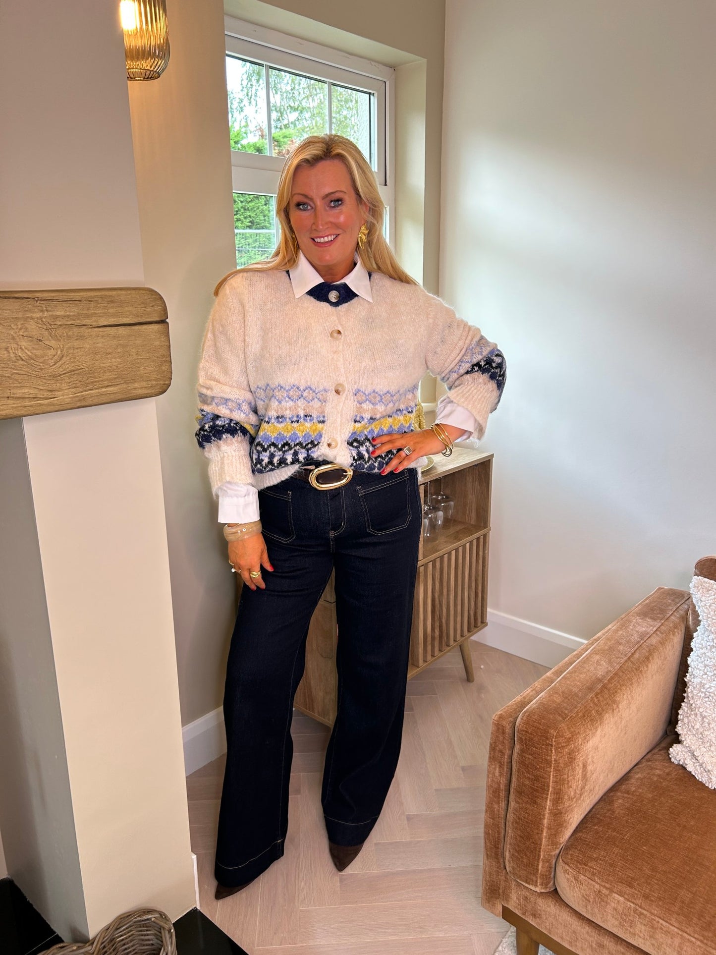 Paige Ecru Cardi - Image 2