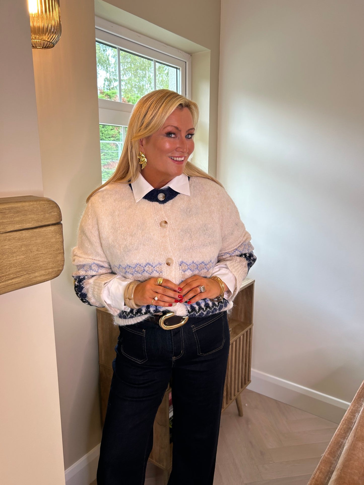 Paige Ecru Cardi - Image 3