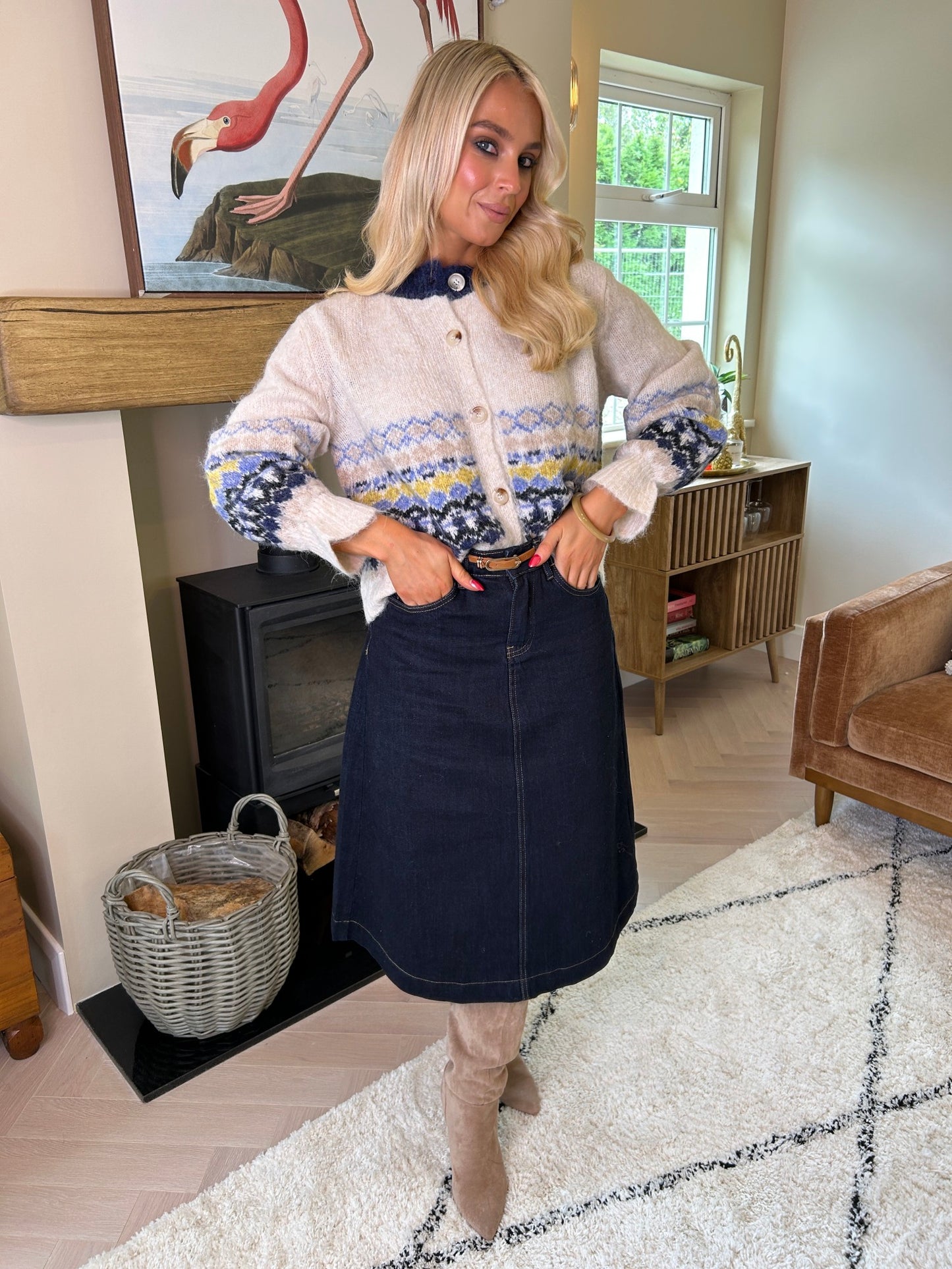 Paige Ecru Cardi - Image 6