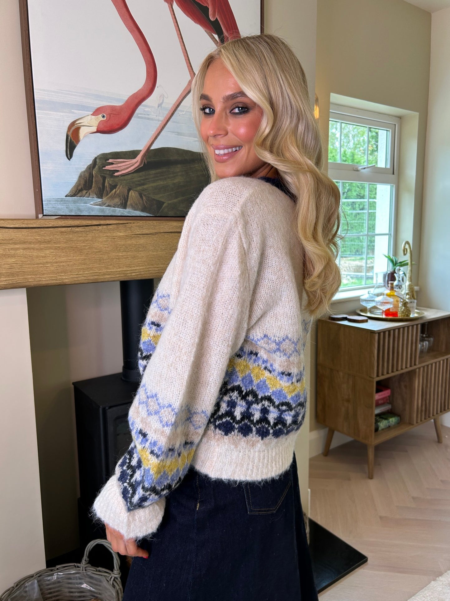 Paige Ecru Cardi - Image 9