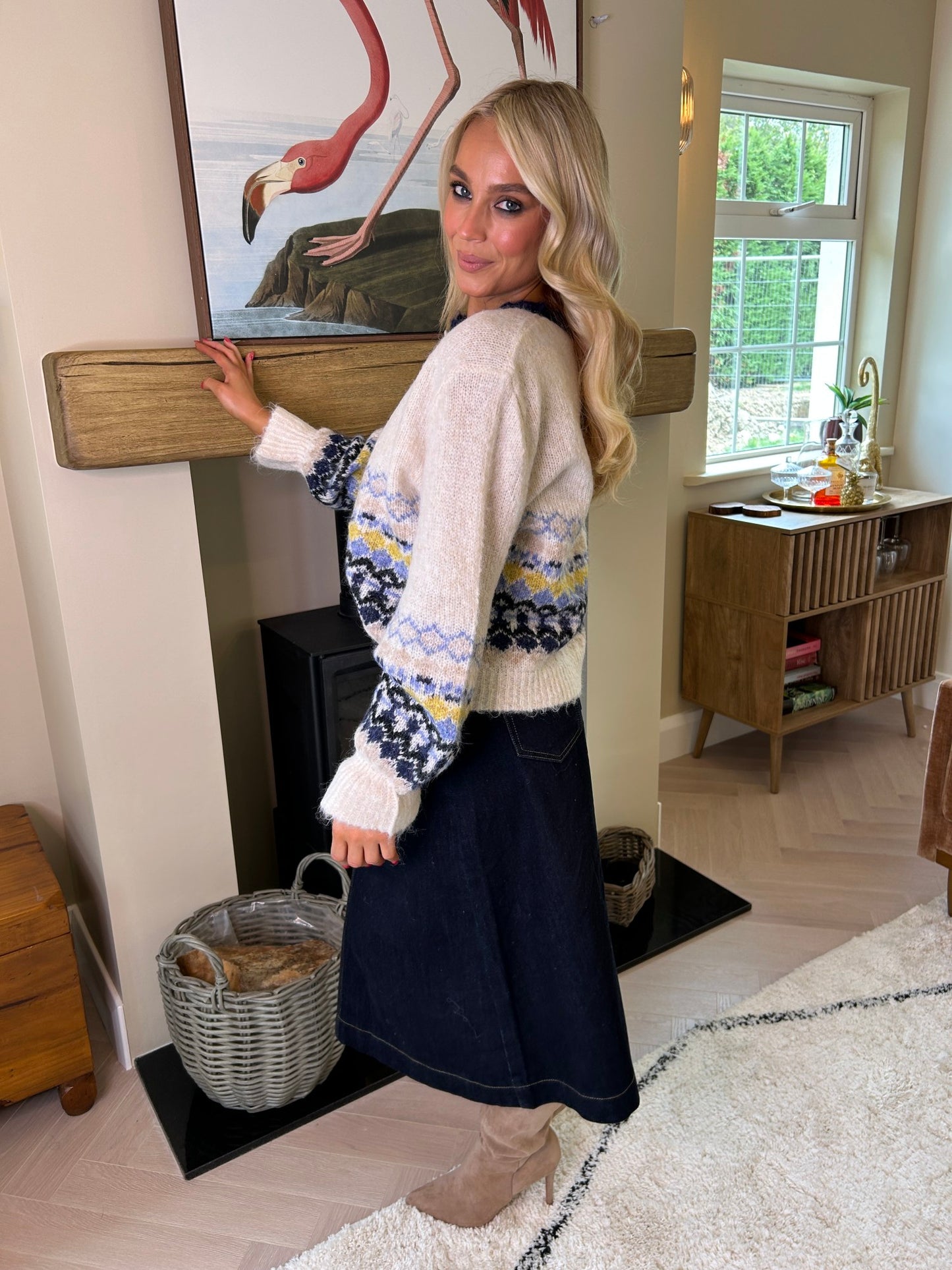 Paige Ecru Cardi - Image 10