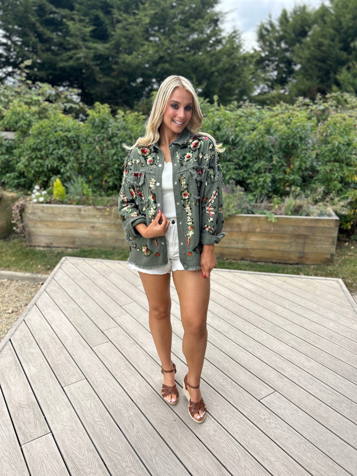 Jewel Jacket Khaki
