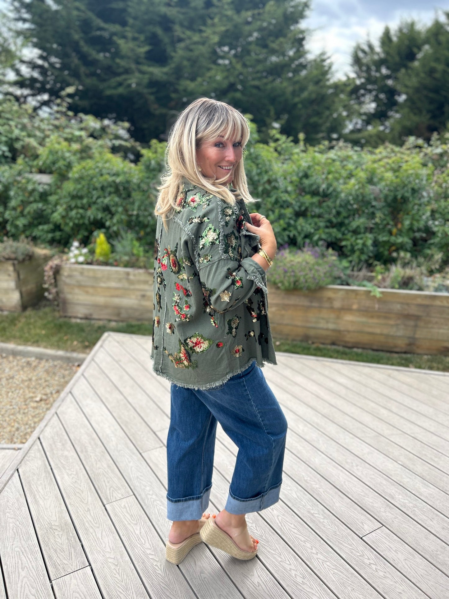 Jewel Jacket Khaki