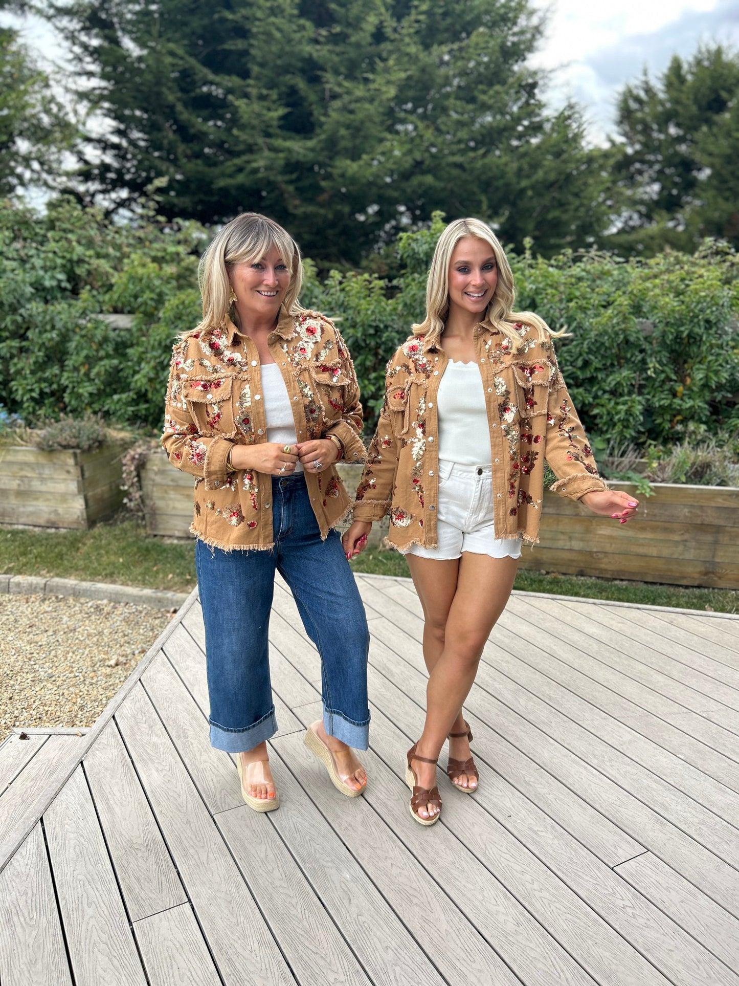 Jewel Jacket Camel