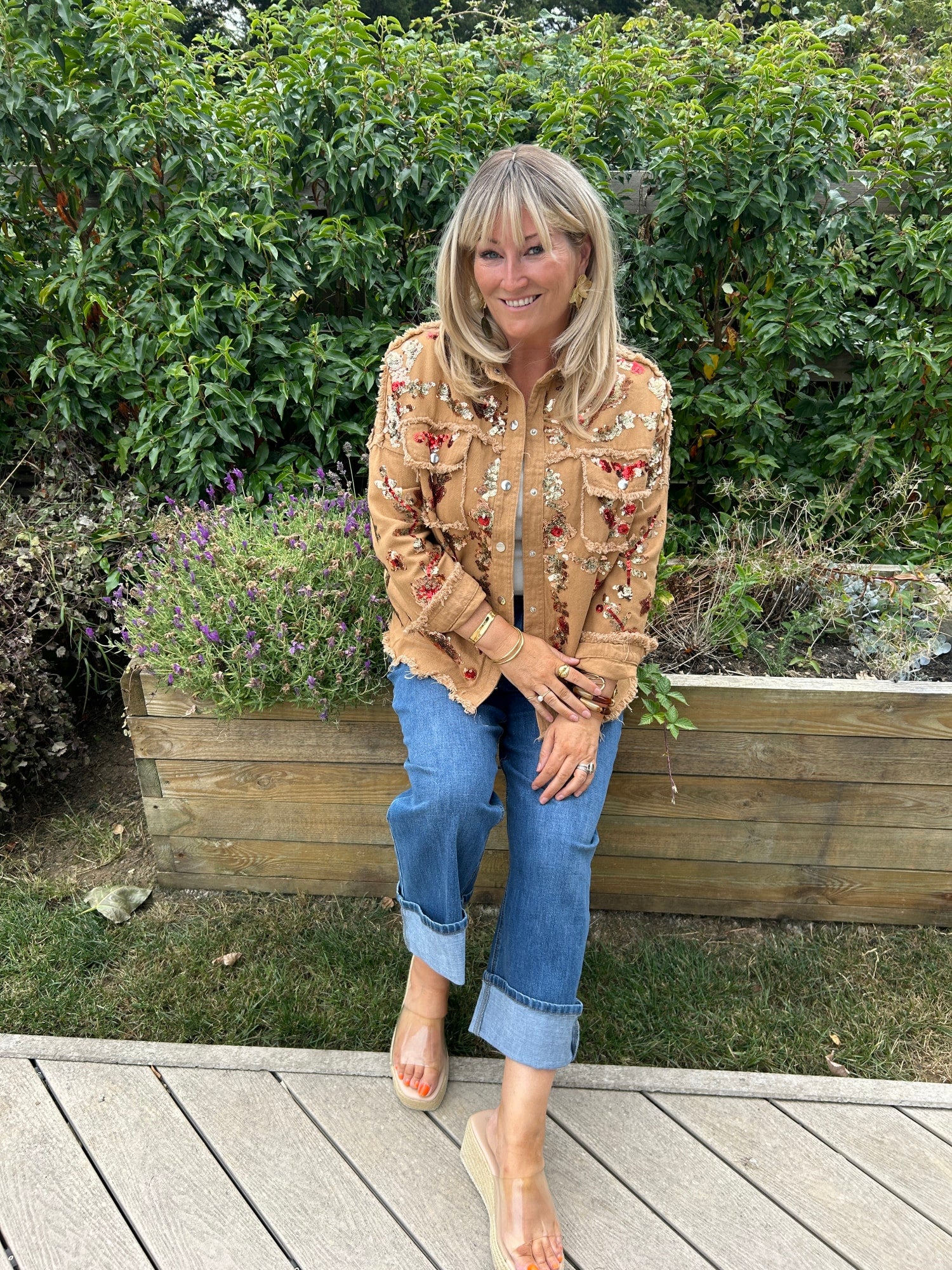 Jewel Jacket Camel