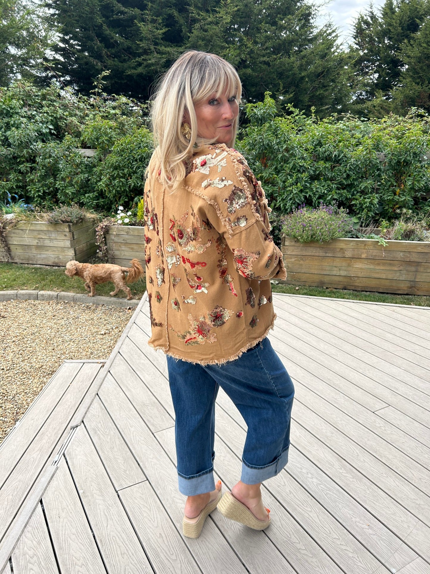 Jewel Jacket Camel