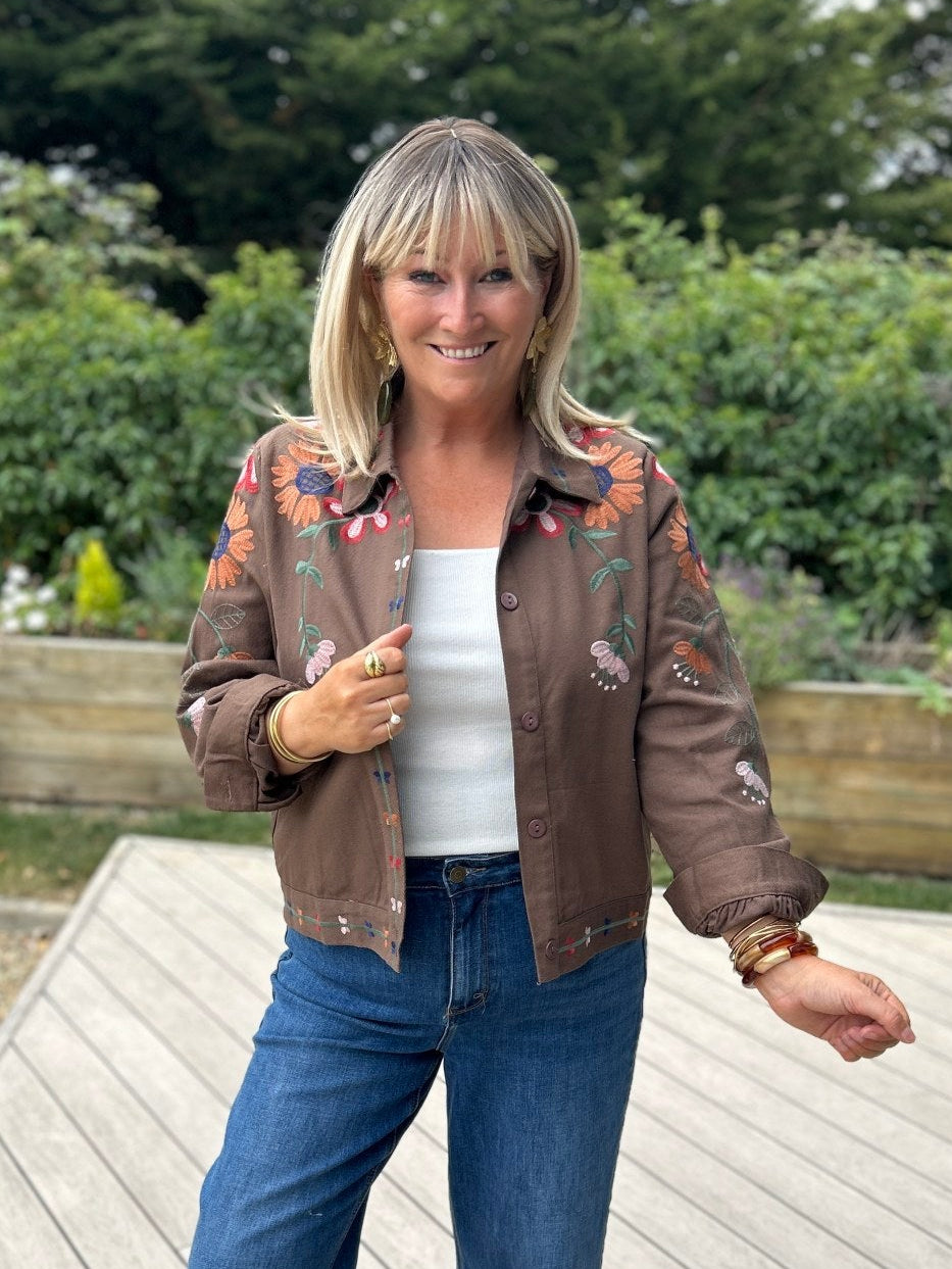 Ria Jacket Chocolate - Image 1