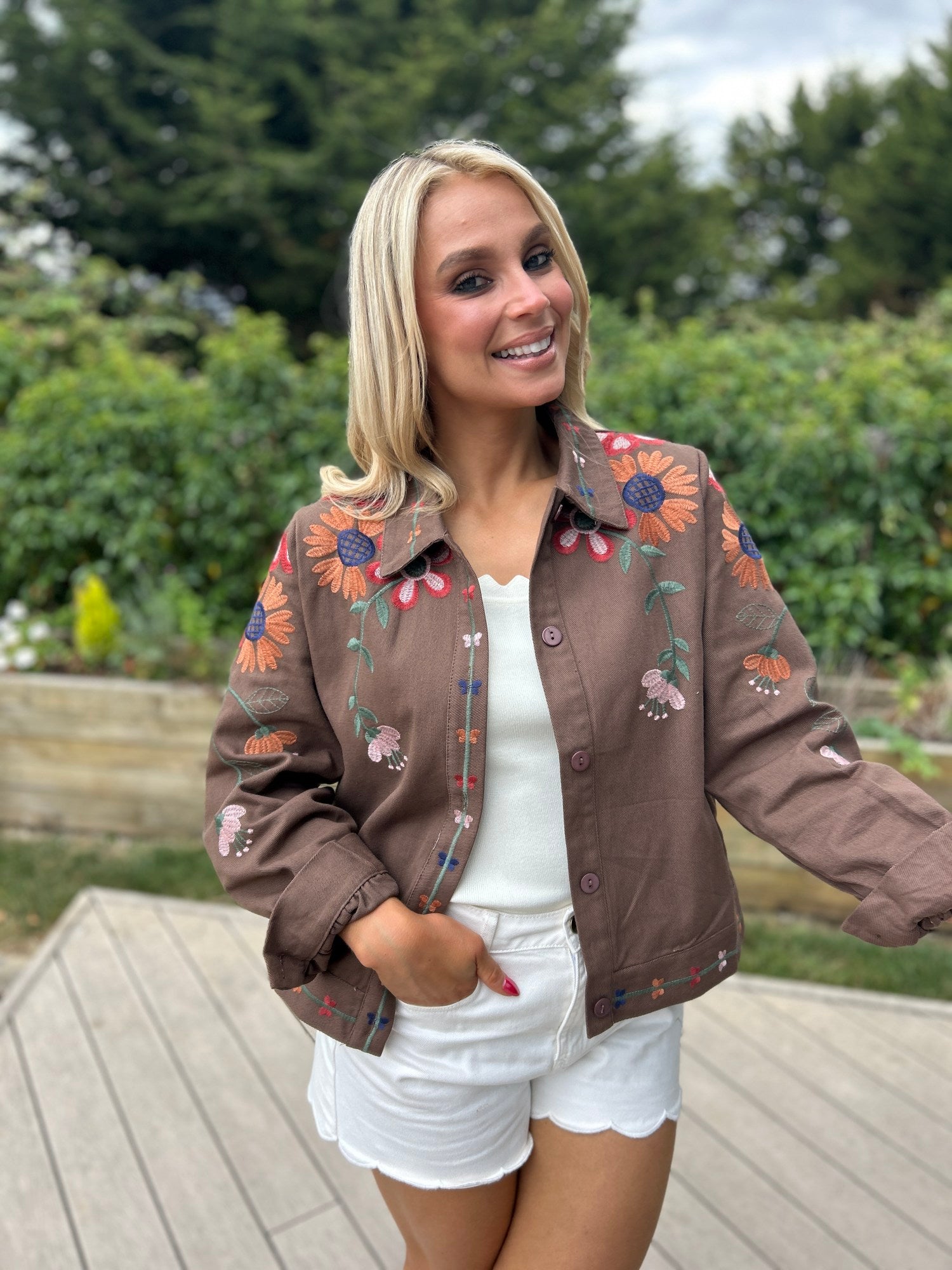 Ria Jacket Chocolate - Image unknown