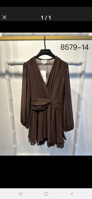 Natalie Dress Chocolate - Image unknown