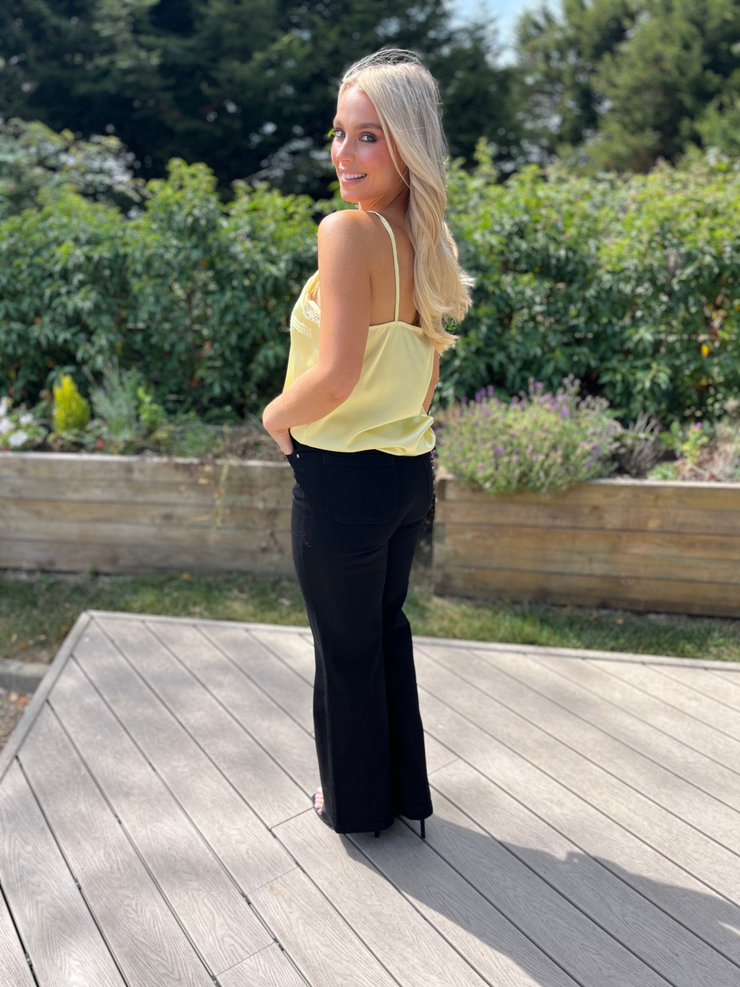 Lake Lace Cami Yellow - Image 3