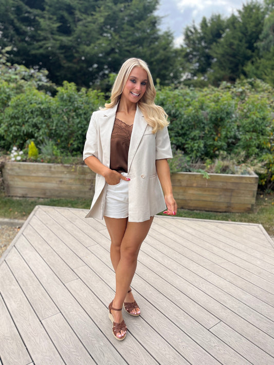 Bailey Blazer Beige - Image unknown