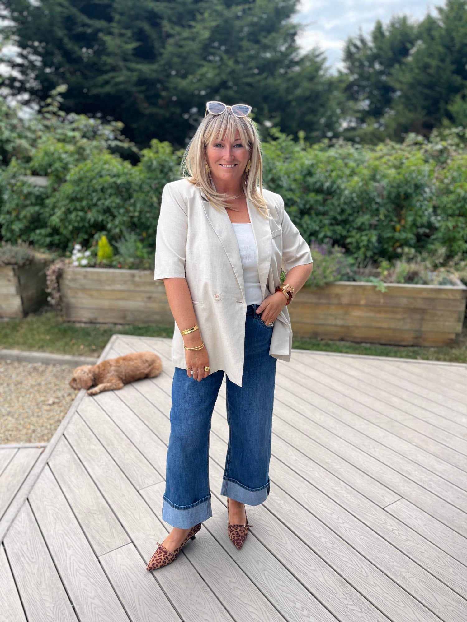 Bailey Blazer Beige - Image 6