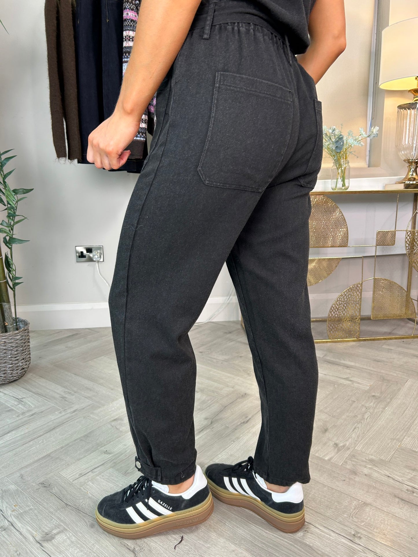 Rae Jumpsuit Black - Image 7