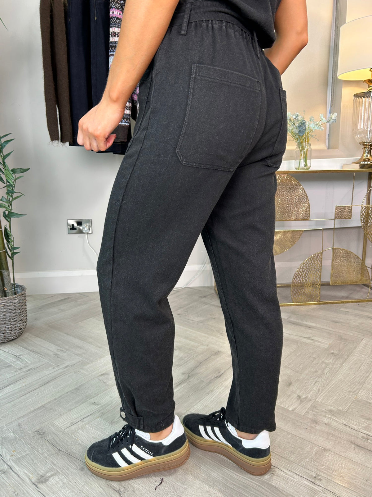 Rae Jumpsuit Black - Image 7