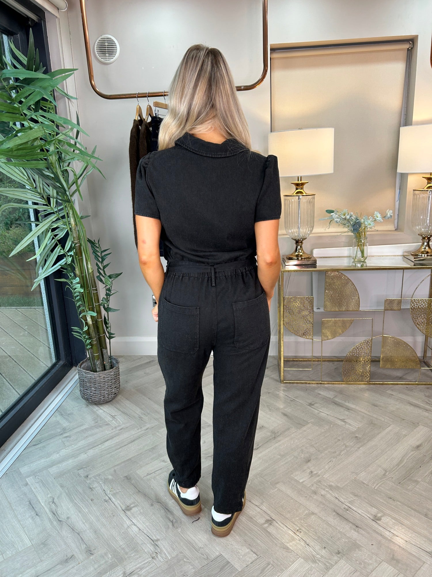 Rae Jumpsuit Black - Image 5