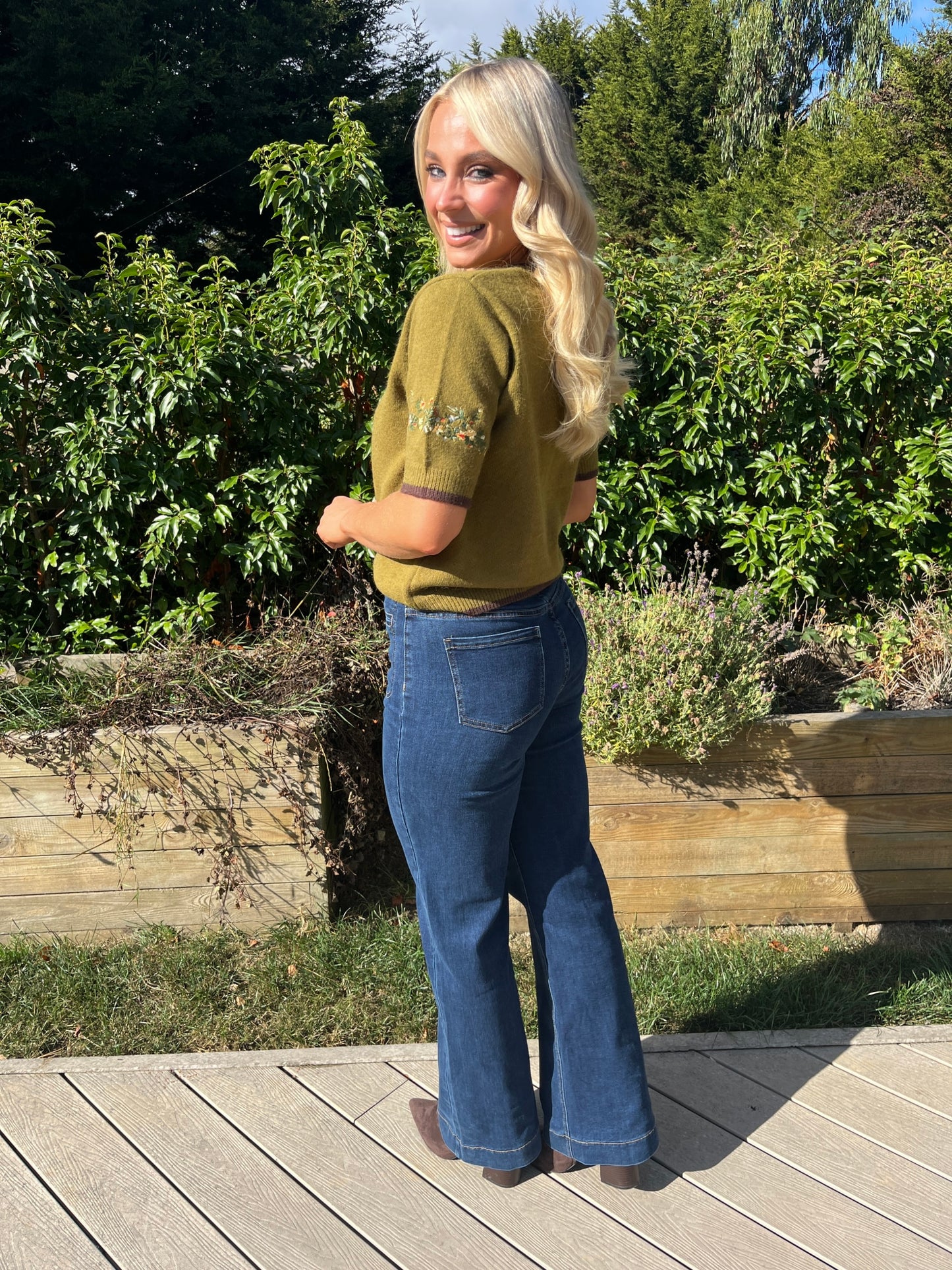 Astrid Knit Olive  - Image 7