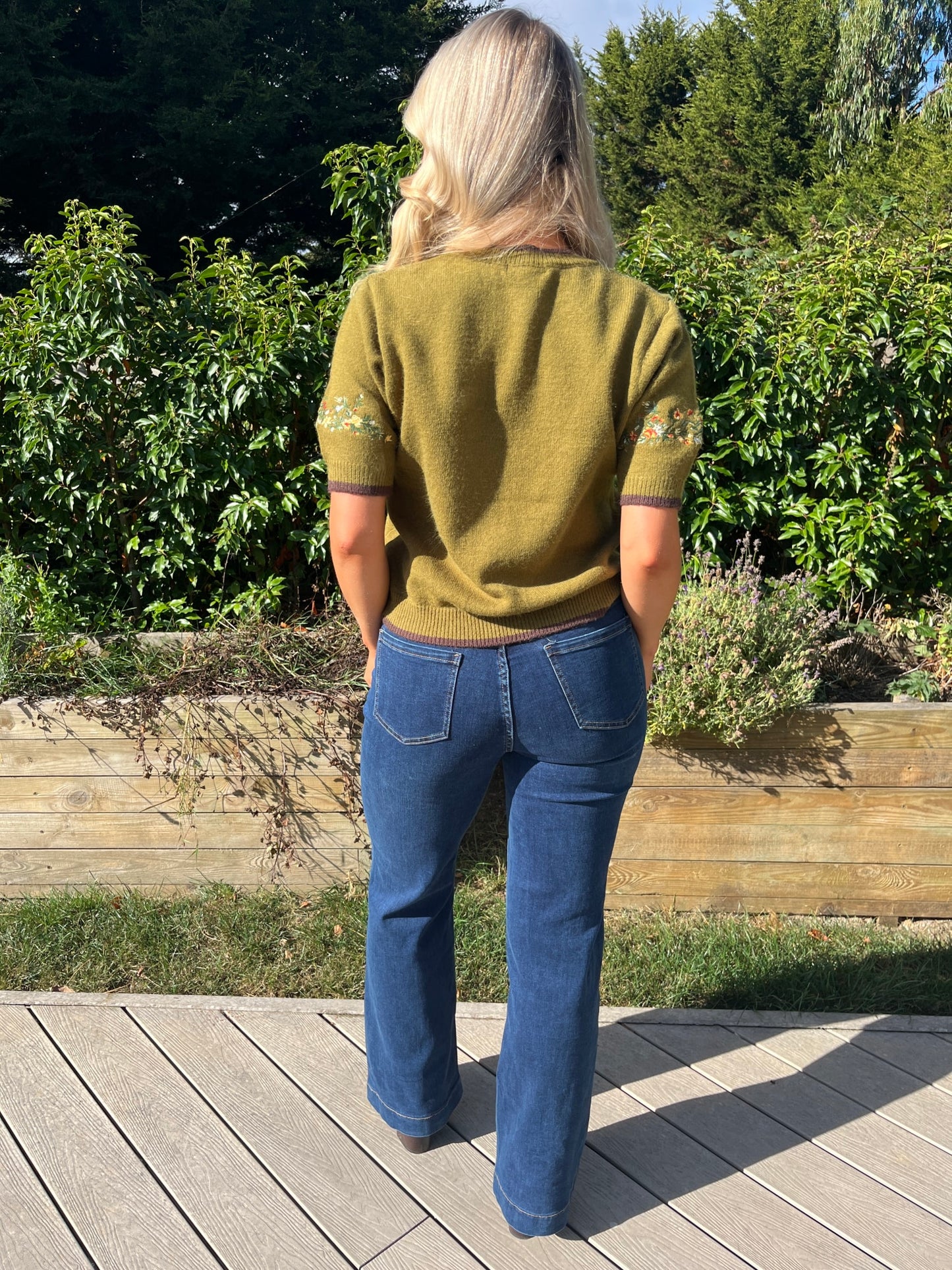 Astrid Knit Olive  - Image 4