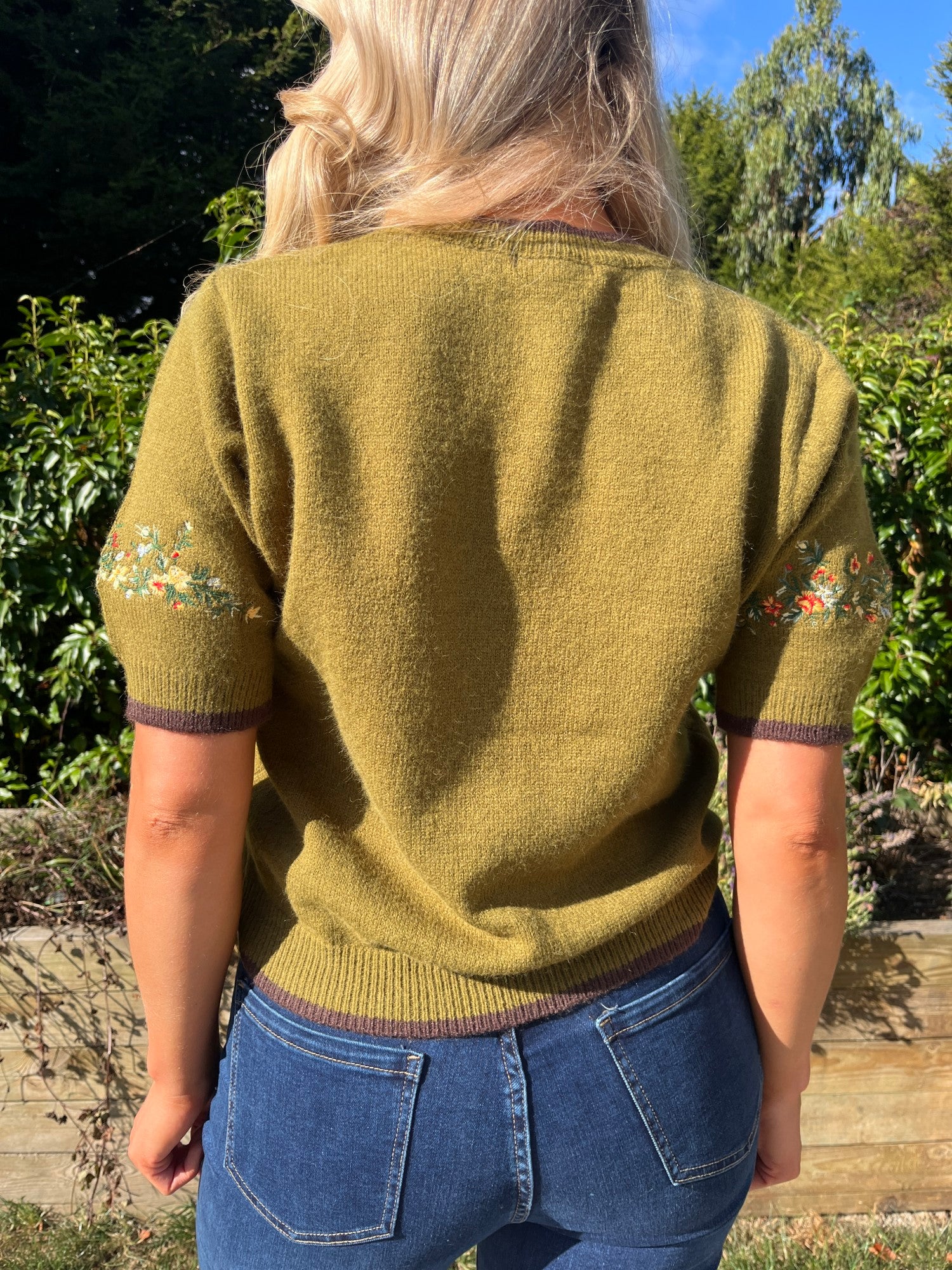 Astrid Knit Olive  - Image 3
