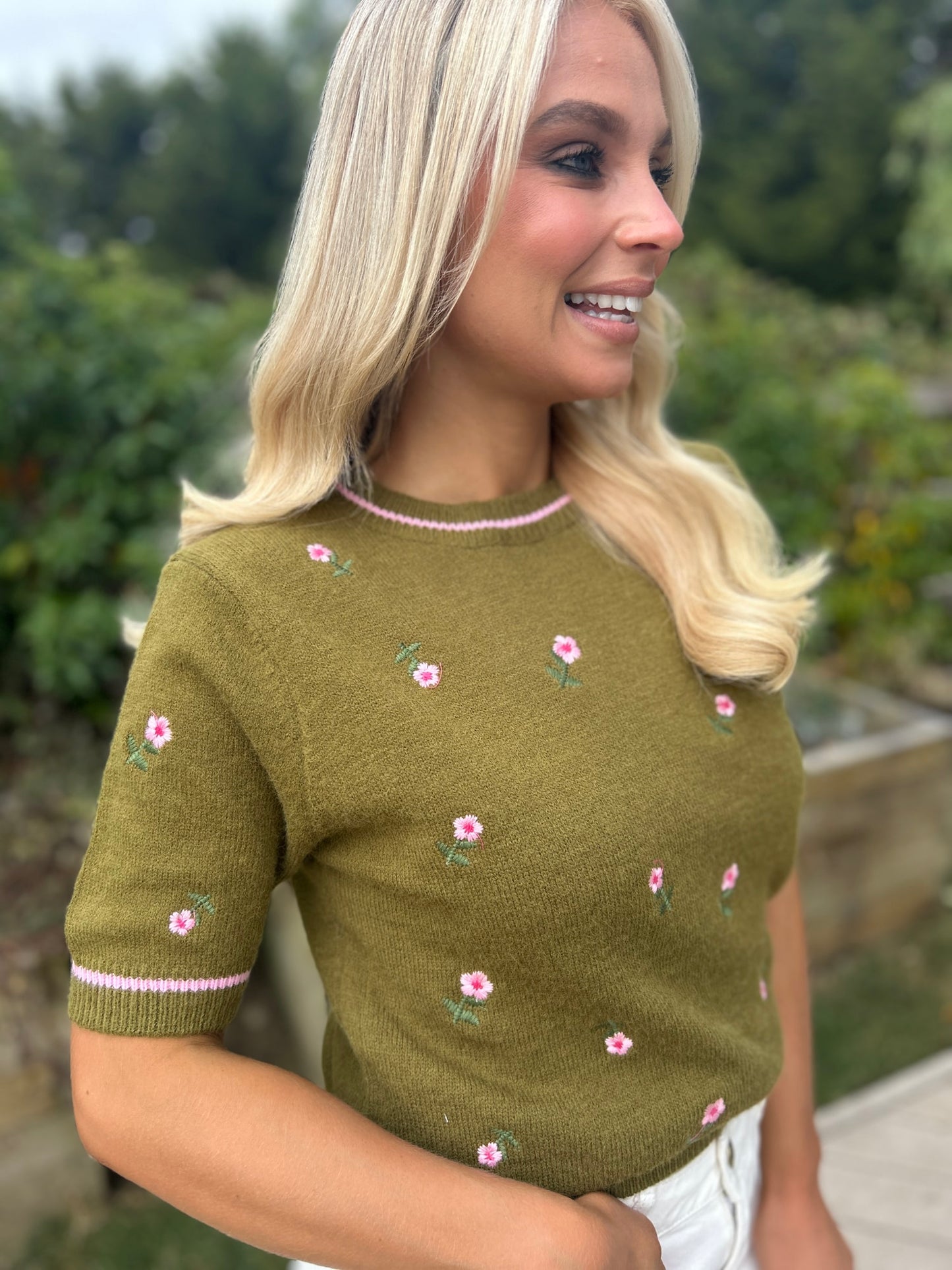 Freya Knit Olive