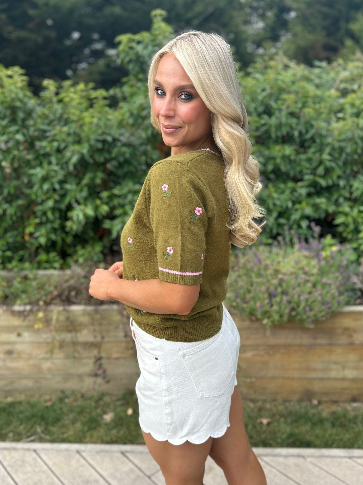 Freya Knit Olive