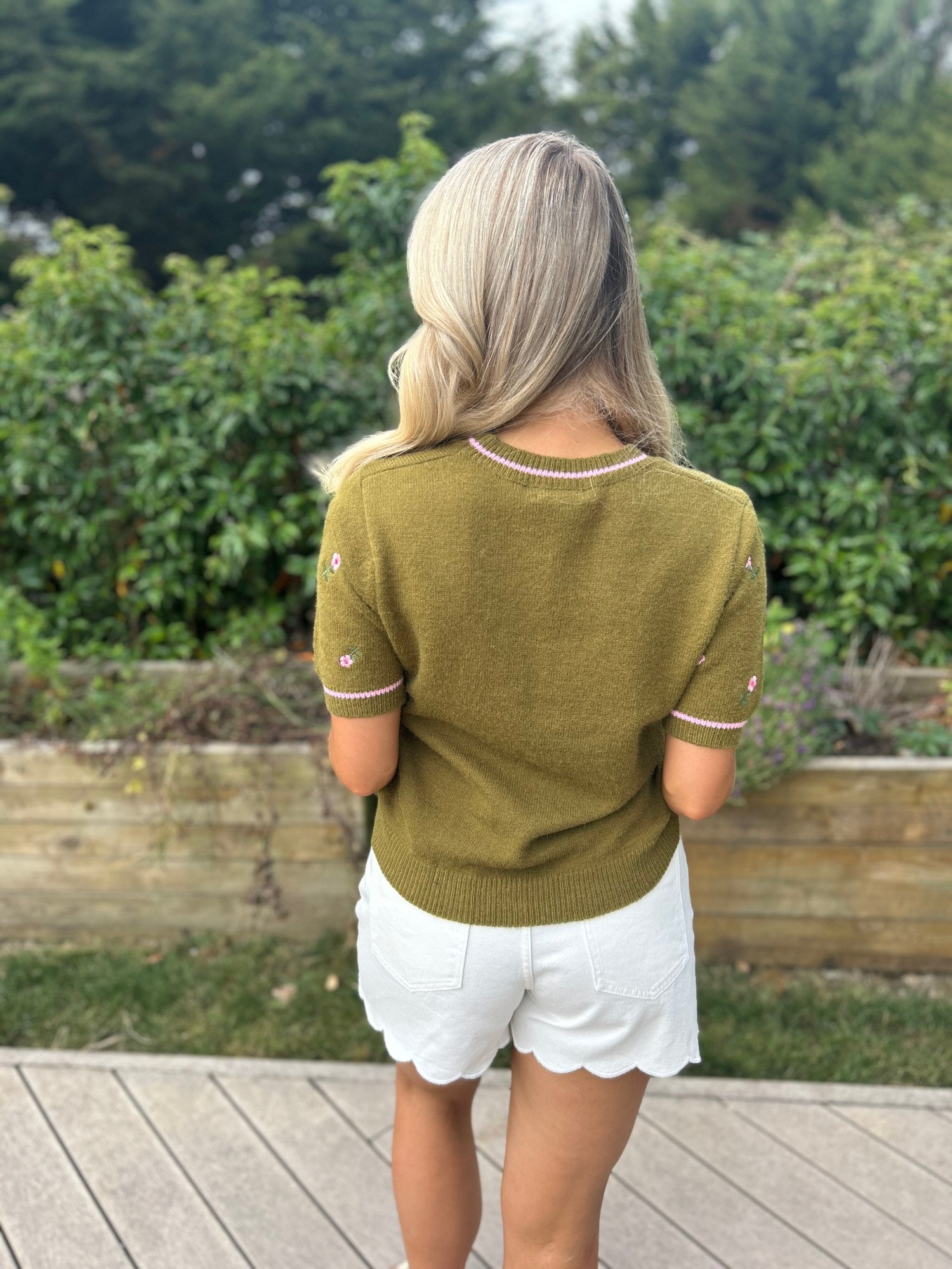 Freya Knit Olive