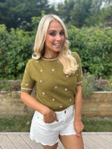 Freya Knit Olive