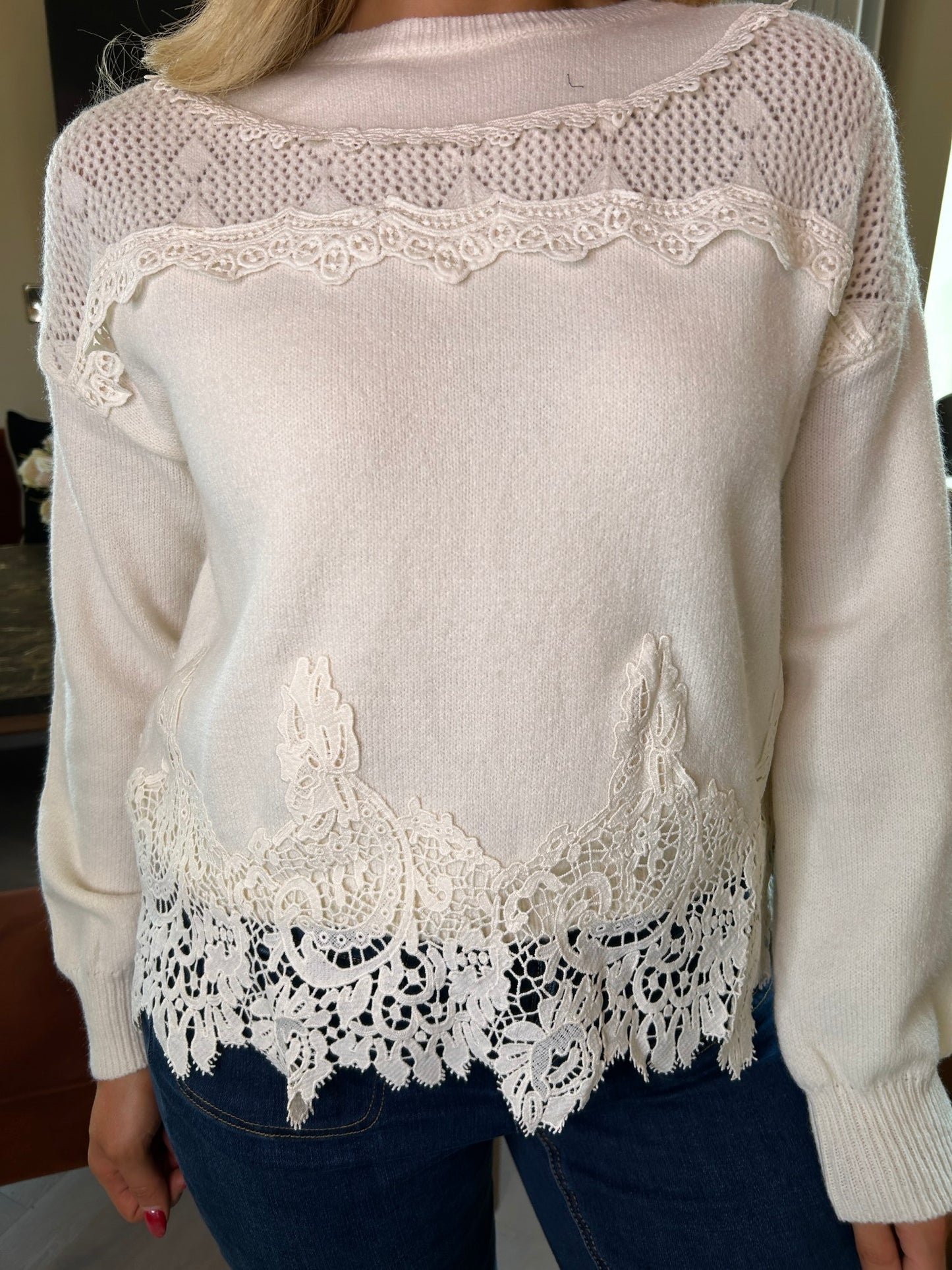 Linnea Lace Knit  - Image 1