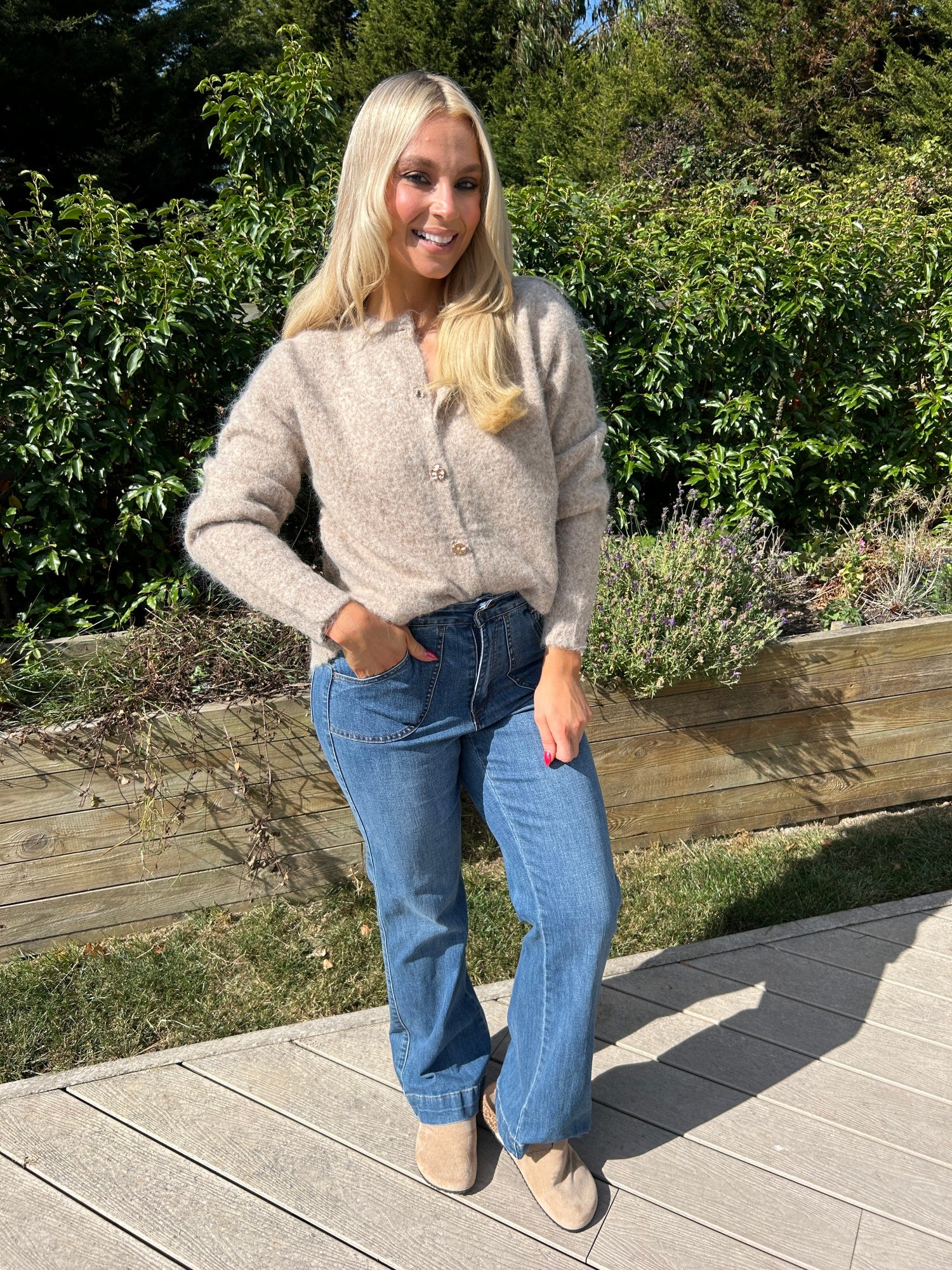 Bonnie Lace Back Cardi - Image 4