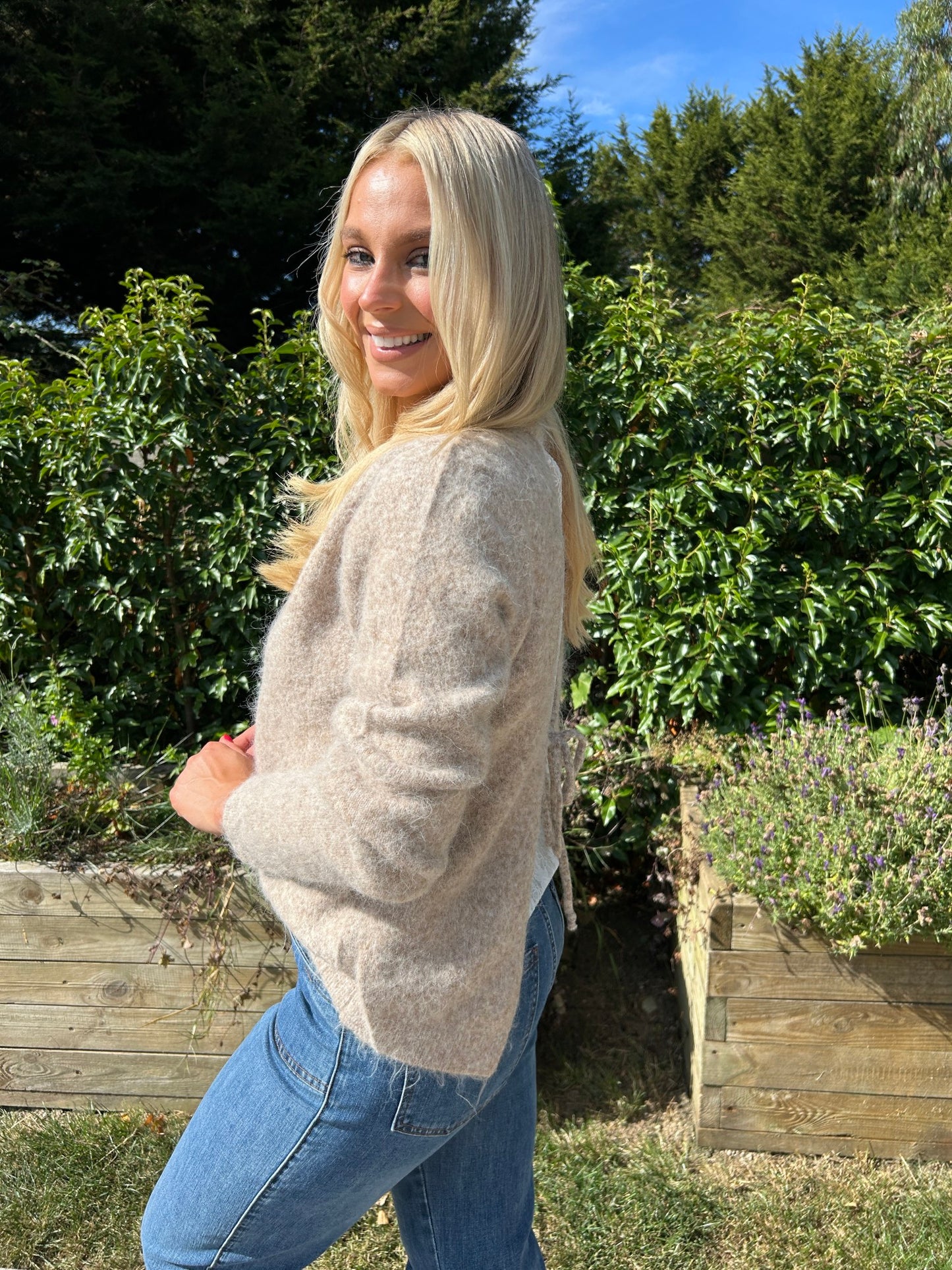 Bonnie Lace Back Cardi - Image 7