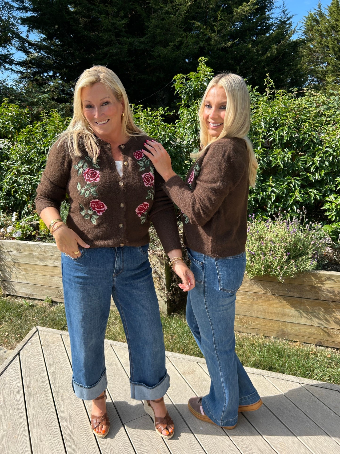 Eden Rose Cardi Chocolate - Image 6