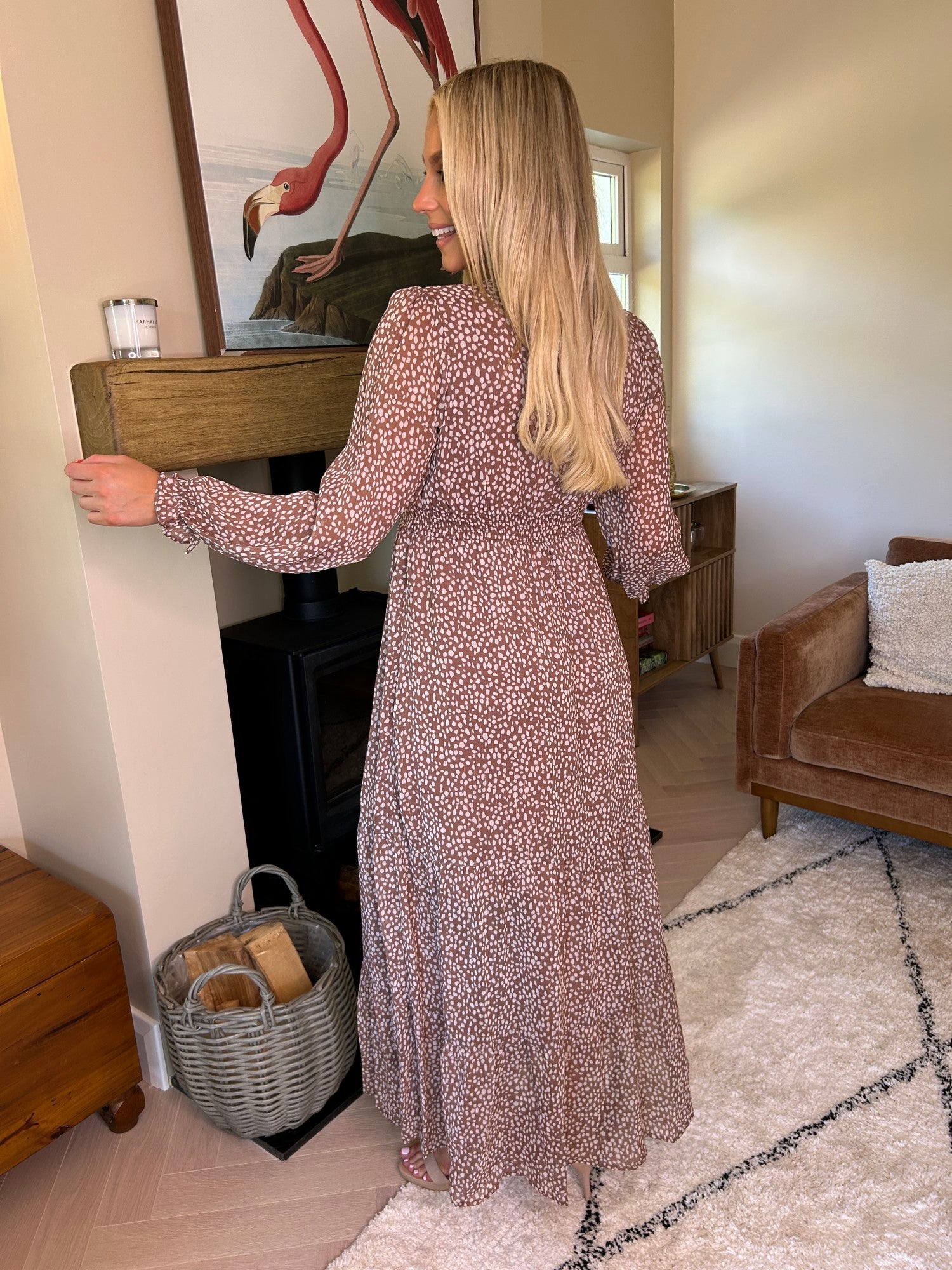 Maple Dress Brown - Image 2
