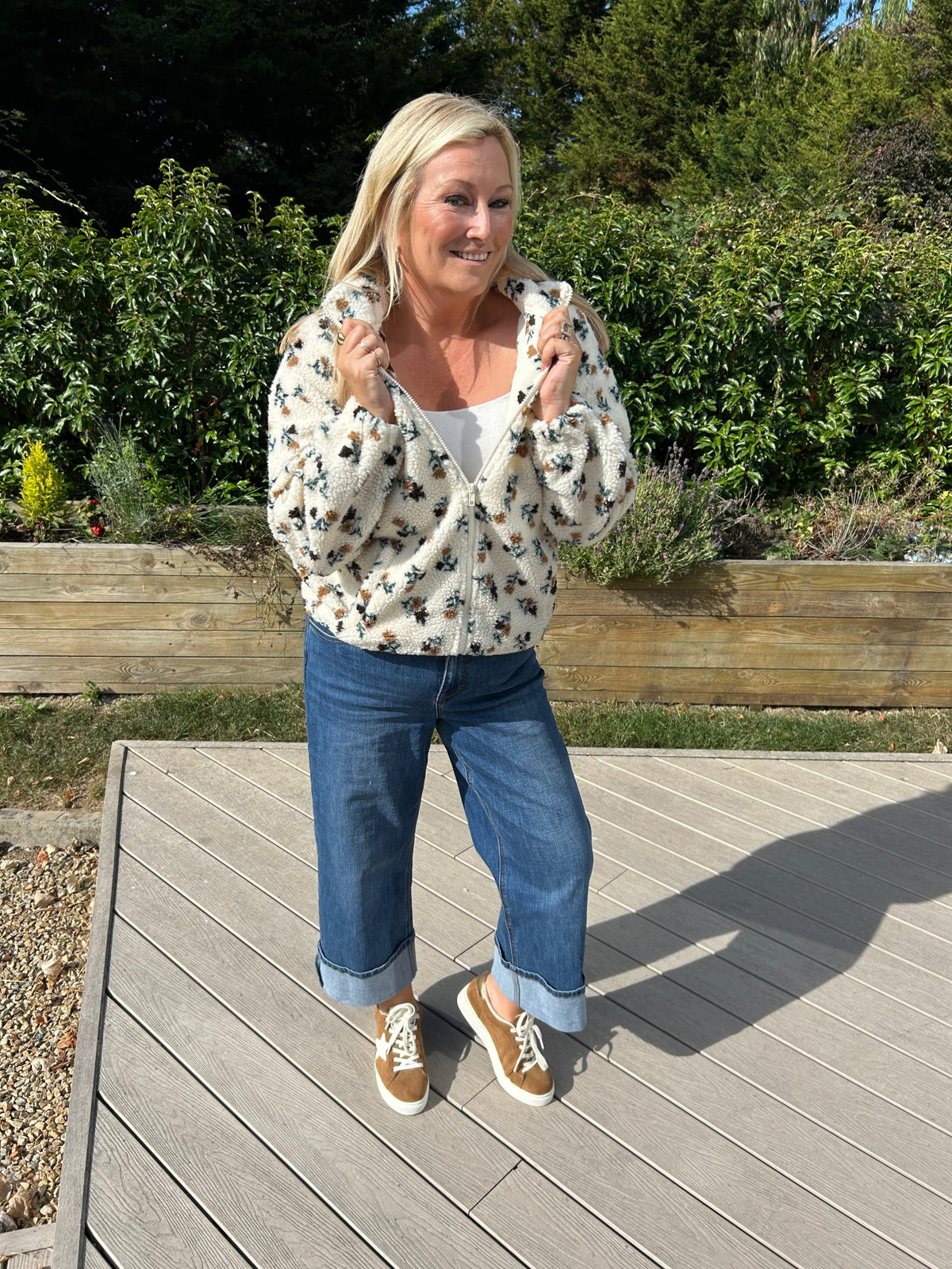 Fern Fleece Bomber - Image 4