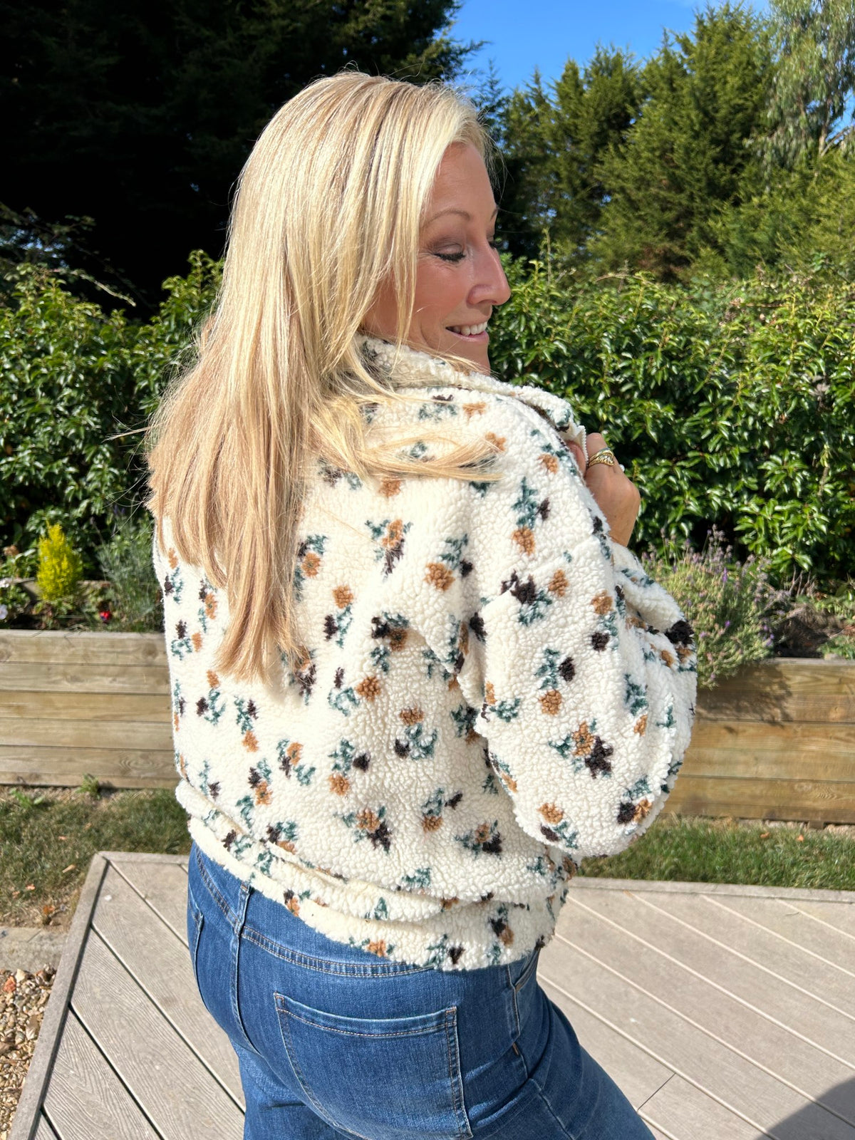 Fern Fleece Bomber - Image 7