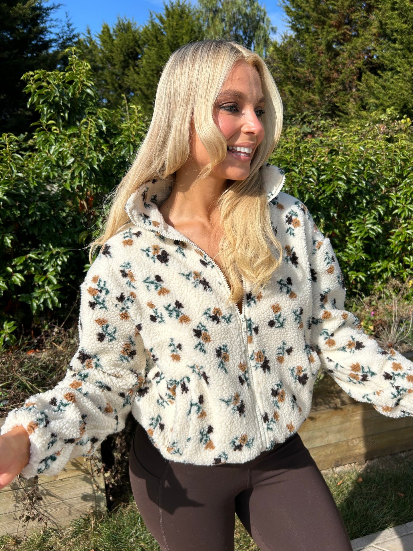 Fern Fleece Bomber - Image 5