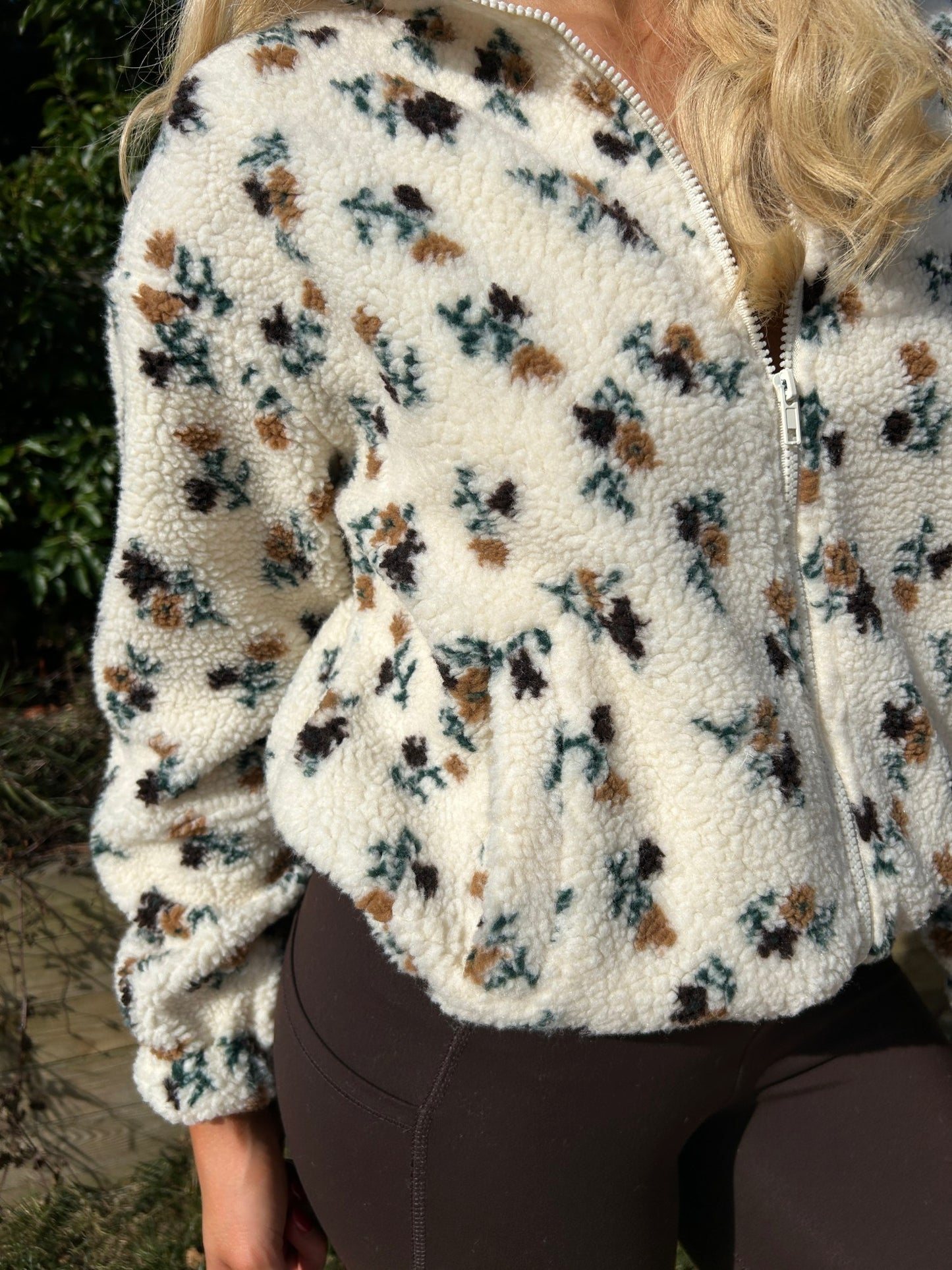 Fern Fleece Bomber - Image 1