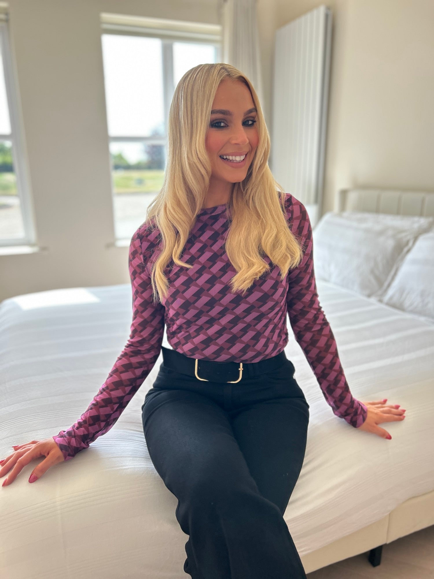 Alanna Top Burgundy - Image 6