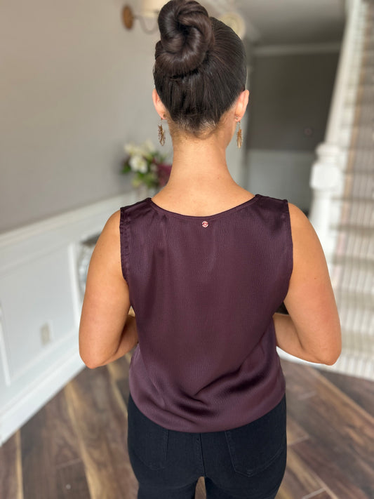 Emma Top Aubergine - Image 1