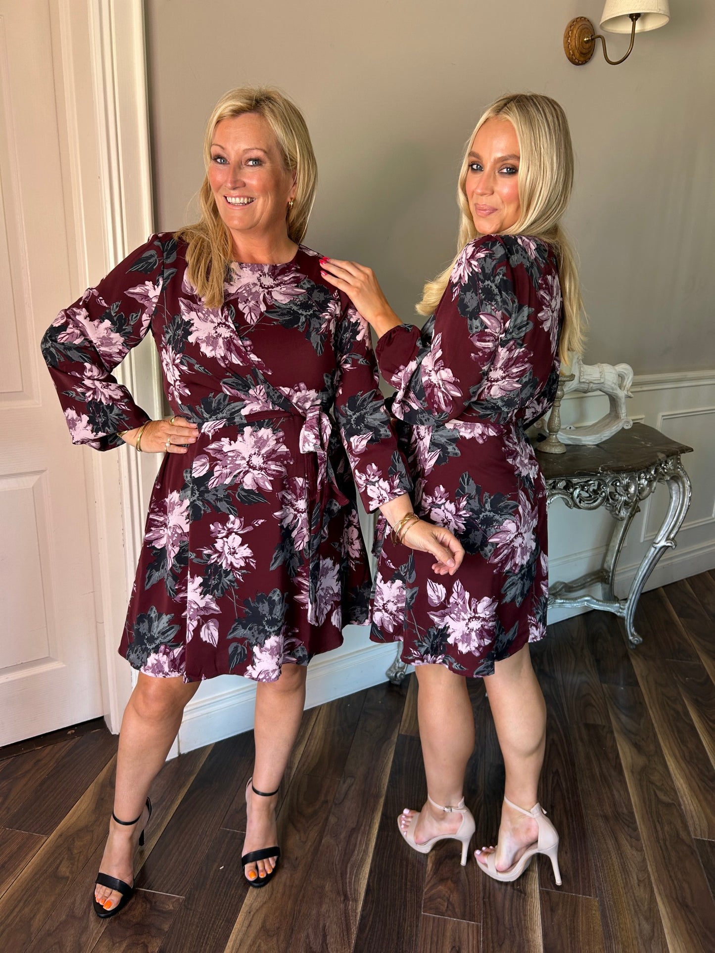 Grace Dress Burgundy - Image 7
