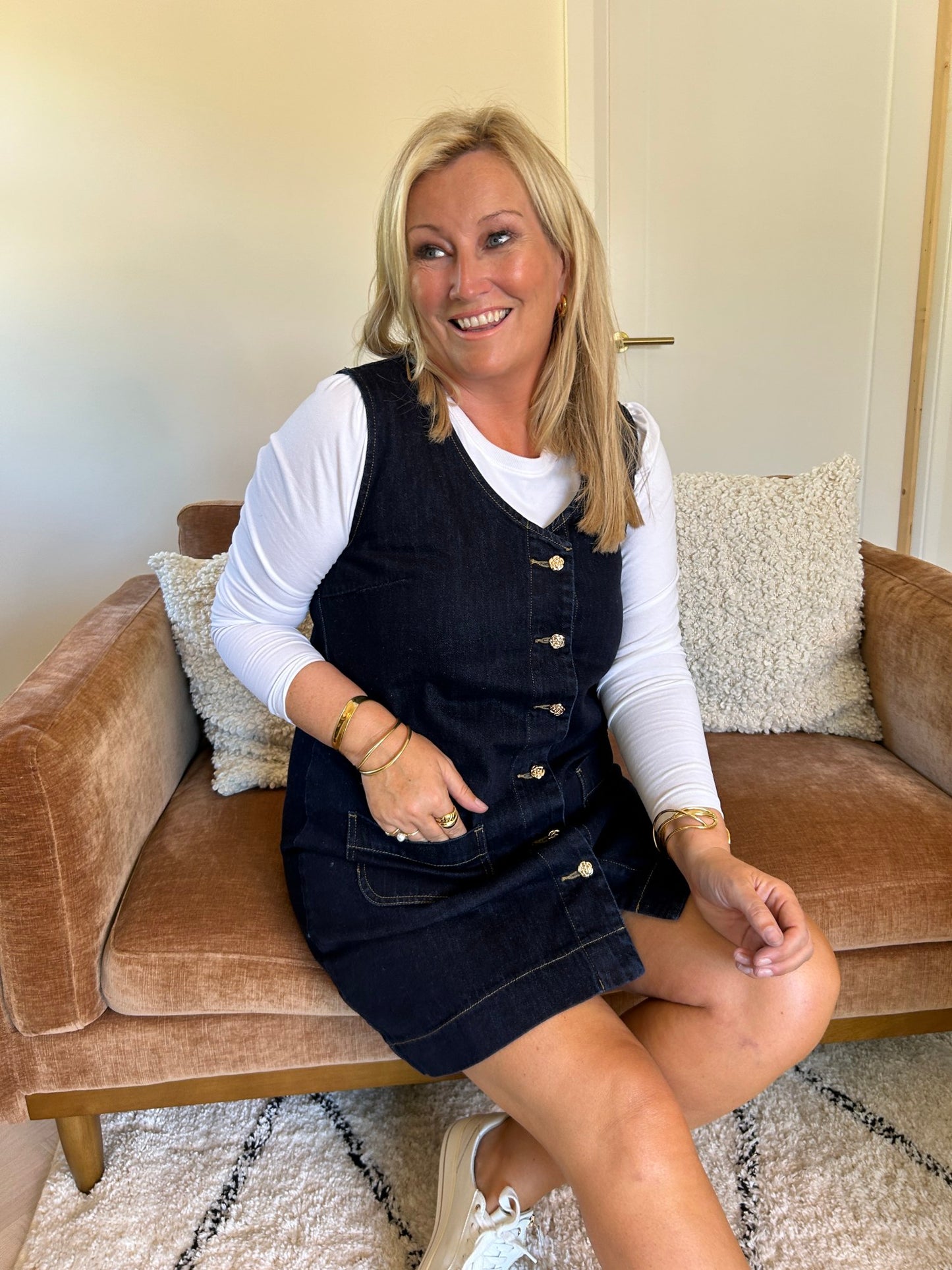 Helena Denim Dress - Image 10