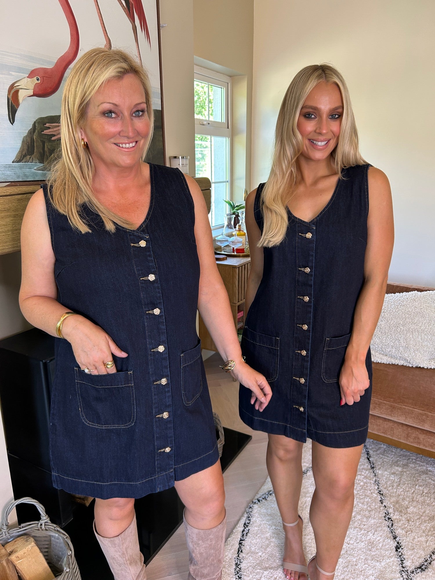 Helena Denim Dress - Image 11